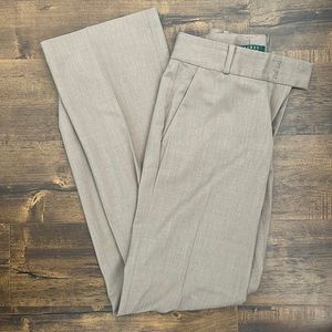 Ralph Lauren Wide Leg Dress Pants